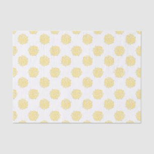 Gelbe Rose-Papiertaschentuch Seidenpapier
