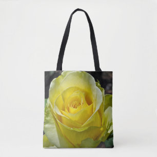 Gelbe Rose Tasche