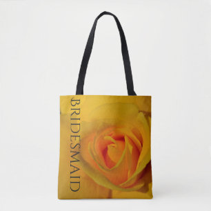 Gelbe Rose-Tasche für die Brautjungfrau Tasche