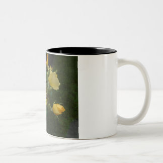 gelbe Rosen Blumenboho rustikal für ihre Tasse