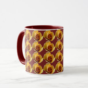 Gelbe Rosen Combo-Tasse Tasse