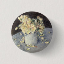 Gelbe Rosen in einer Vase von Caillebott Impressio