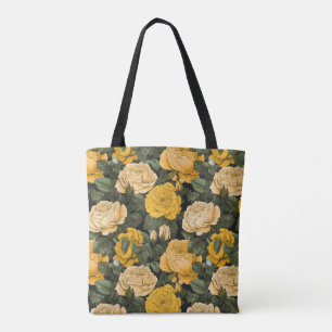 Gelbe Rosen Tasche