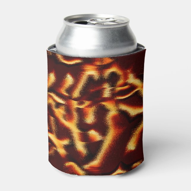 Gelbe rote Flecken sehen aus, wenn Spray oder Tint Dosenkühler (Kanne Vorderseite)