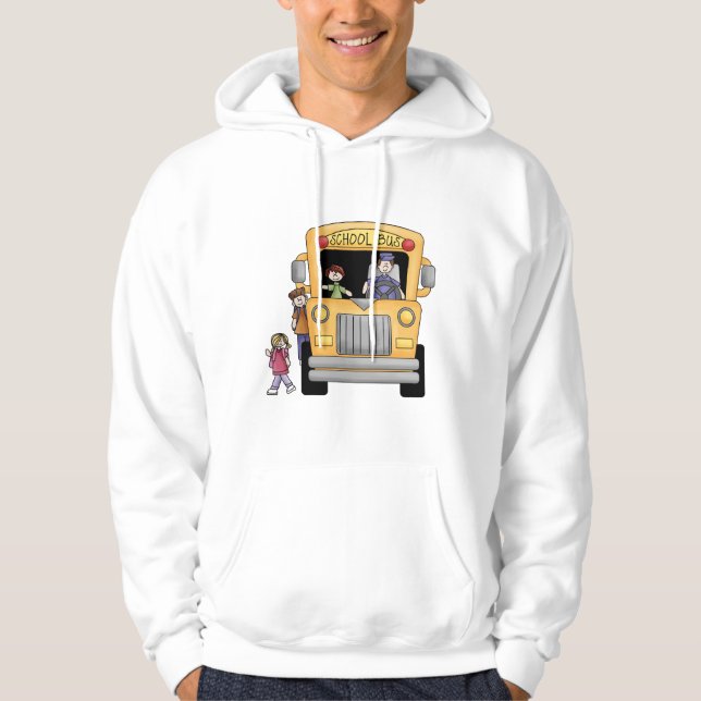 Gelbe Schulbus-T-Shirts und Geschenke Hoodie (Vorderseite)
