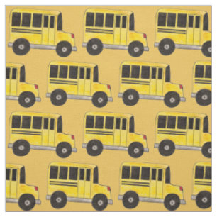 Gelbe Schulbusfahrer Busse Bildung Lehrer Stoff