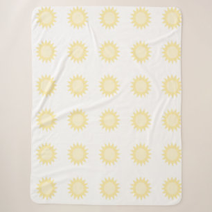 Gelbe Sonne Sherpadecke