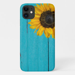 Gelbe Sonnenblume aus Holz Case-Mate iPhone Hülle