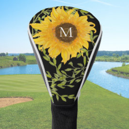 Gelbe Sonnenblume, Blütenblütenweibchen Golf Headcover