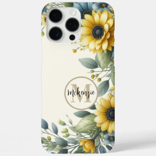 Gelbe Sonnenblume Boho Bohemisch Monogramm title_seo2