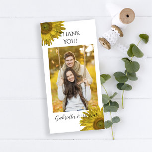 Gelbe Sonnenblume Danke Vertikal