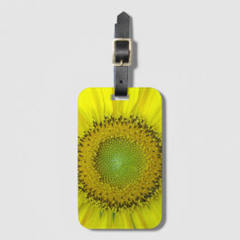 Gelbe Sonnenblume Gepäckanhänger