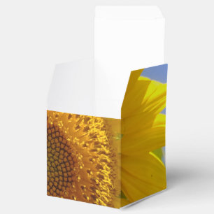 Gelbe Sonnenblume Geschenkschachtel