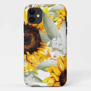 Gelbe Sonnenblume Rustikale Blume Case-Mate iPhone Hülle