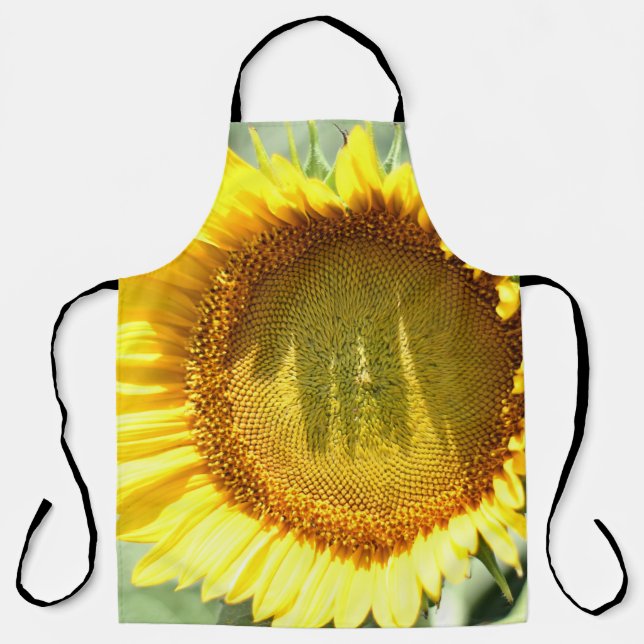 Gelbe Sonnenblume Schürze (Vorderseite)