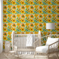 Gelbe Sonnenblumen Kunst
