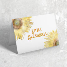 Gelbe Sonnenblumen Litha Sommer Solstice Segen