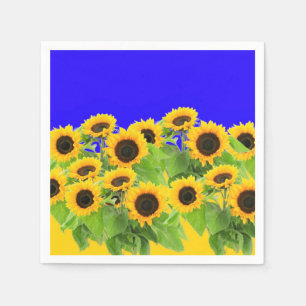 Gelbe Sonnenblumen Napkins Serviette