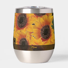 Gelbe Sonnenblumen-Seele