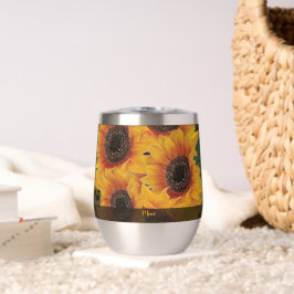 Gelbe Sonnenblumen-Seele