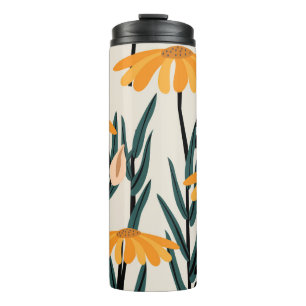 Gelbe Sonnenblumen Thermosbecher