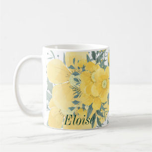 Gelbe Sonnenblüten Kaffeetasse