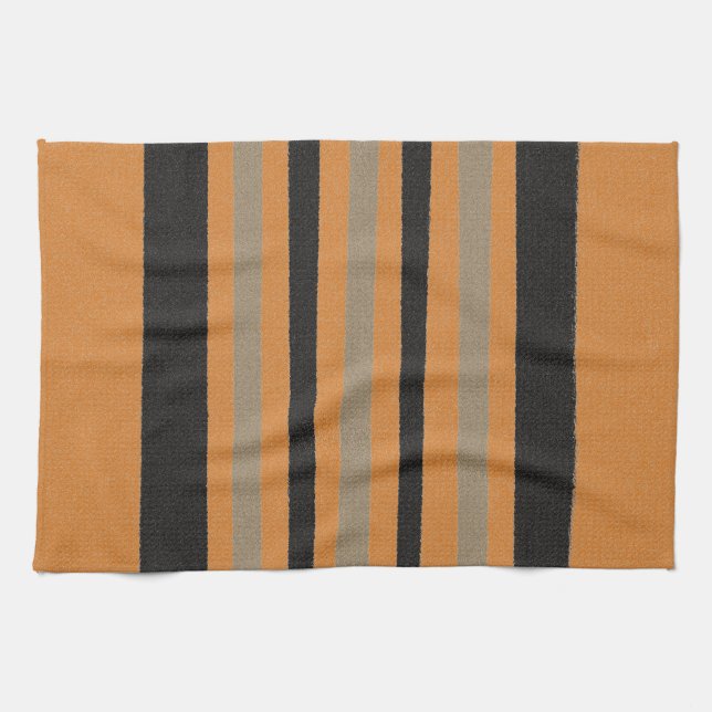Gelbe Streifen Geschirrtuch (Horizontal)
