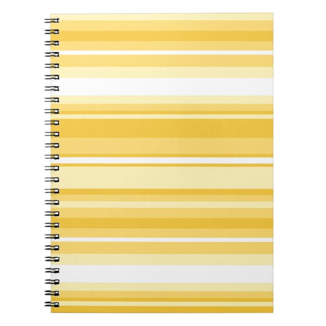 Gelbe Streifen Notizblock (Vorderseite)