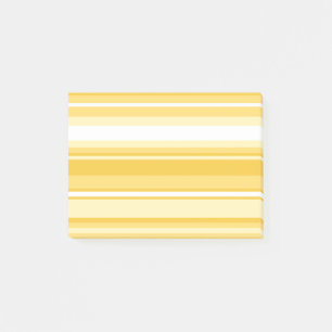 Gelbe Streifen Post-it Klebezettel
