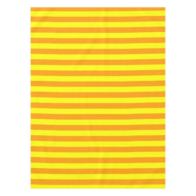 Gelbe Streifen Tischdecke (Vorderseite)