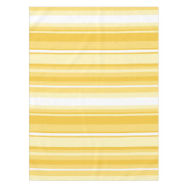 Gelbe Streifen Tischdecke
