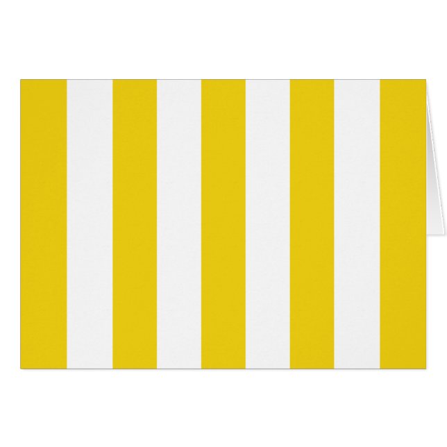 Gelbe Streifen, weiße Streifen, gestreiftes Muster (Vorderseite (Horizontal))