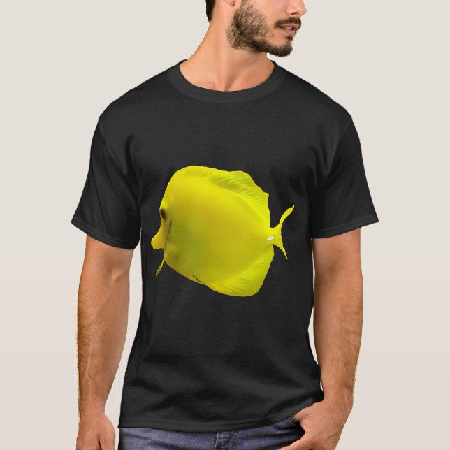 Gelbe Tang T-Shirt (Vorderseite)
