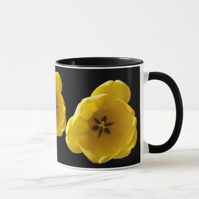 Gelbe Tulip Tasse (Rechts)