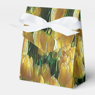 Gelbe Tulips Geschenkschachtel