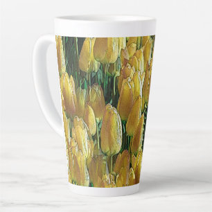 Gelbe Tulips Milchtasse