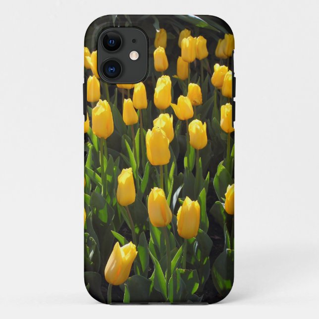 Gelbe Tulpen Case-Mate iPhone Hülle (Rückseite)