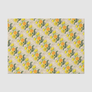 Gelbe Tulpen Seidenpapier