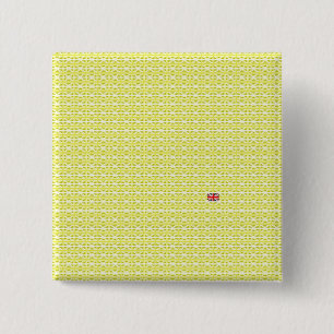 Gelbe UK Gewerkschaft Jacke & ungerade Button