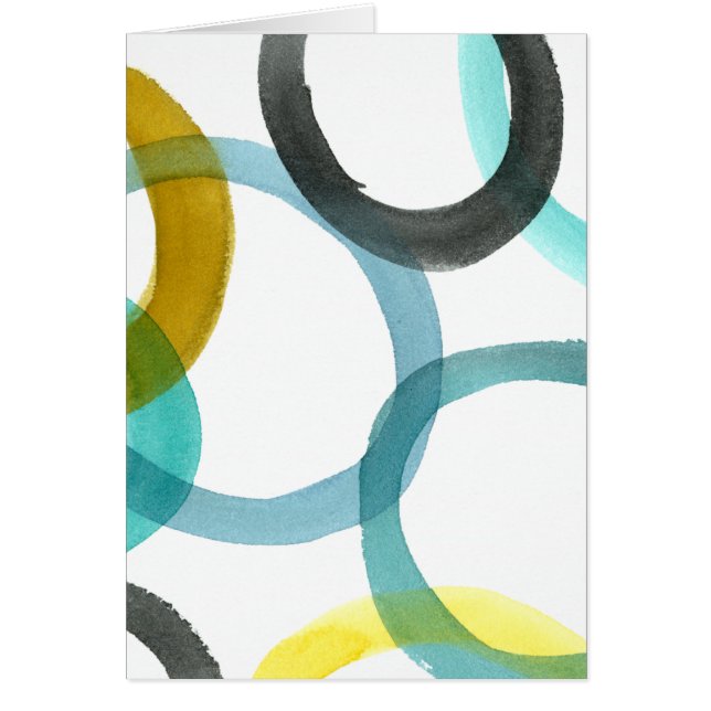 Gelbe und blaue Kreise miteinander schließen (Vorne)