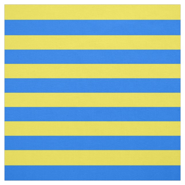 Gelbe und blaue Streifen Stoff (Muster)