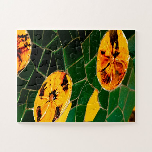 Gelbe und grüne Blume (Horizontal)