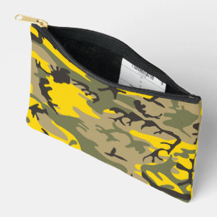 Gelbe und grüne Camouflage, Militär, Armee Zubehörtasche