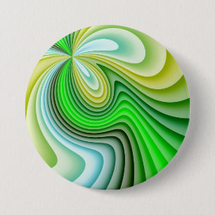 Gelbe und grüne Wellen Button