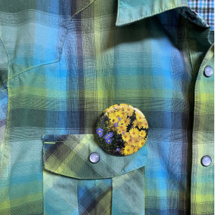 Gelbe und Lila Taste Button