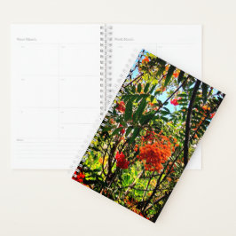 Gelbe und rote Beeren Planer