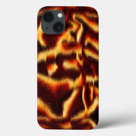 Gelbe und rote Flecken verschwommen mit Defekten Case-Mate iPhone Hülle