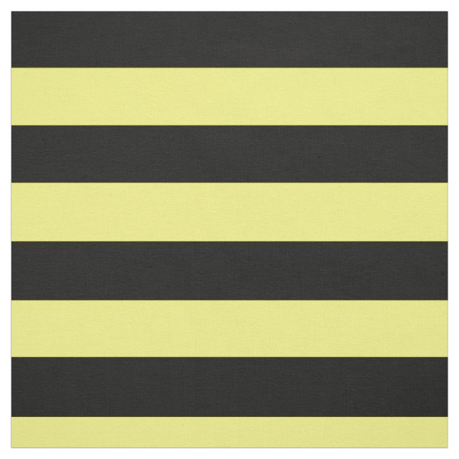 Gelbe und schwarze Streifen Stoff (Muster)