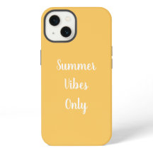 Gelbe und weiße Sommervibes nur Typografie