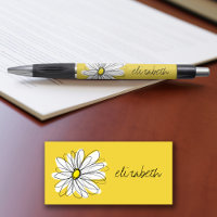 Gelbe und weiße weiße, weißliche Daisy mit benutze